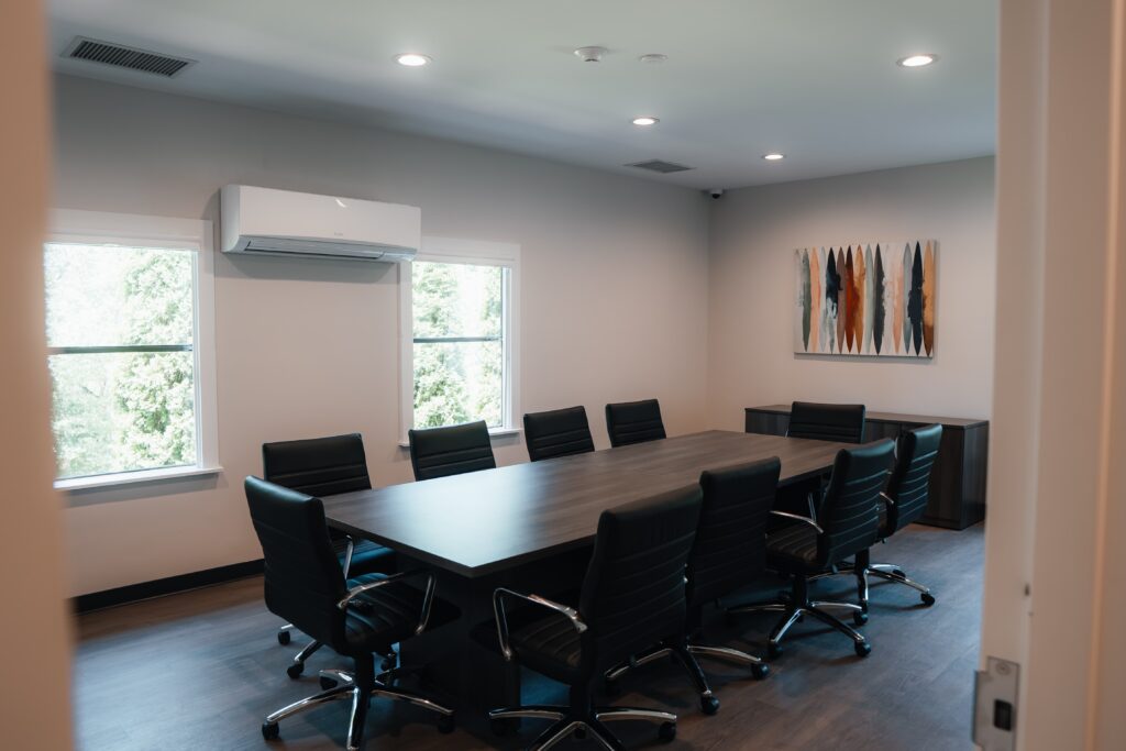 conference room at mental health treatment center in georiga