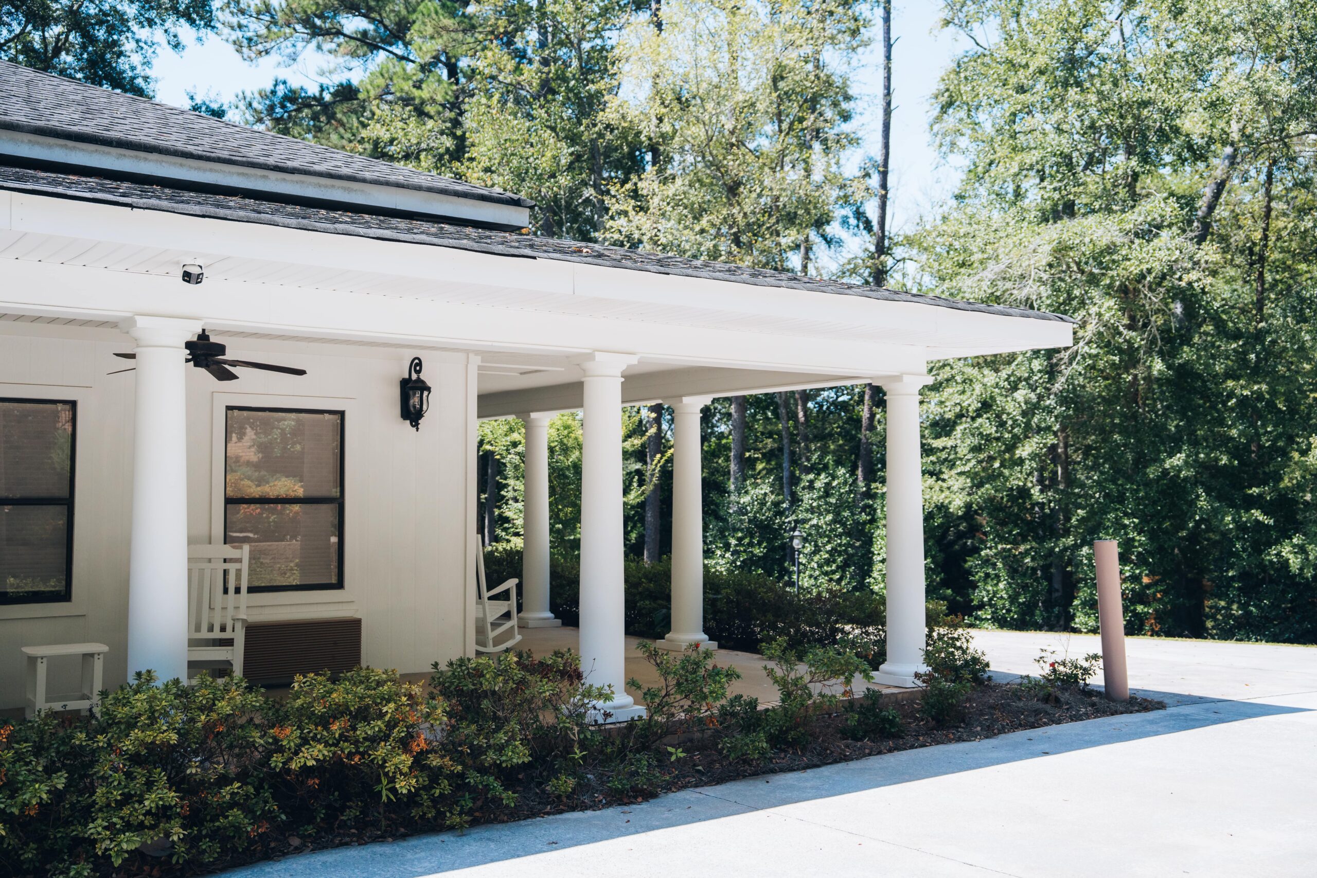 Patio - our facility